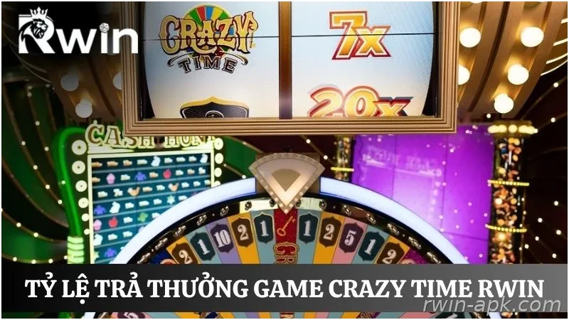 Tỷ lệ thưởng Crazy Time