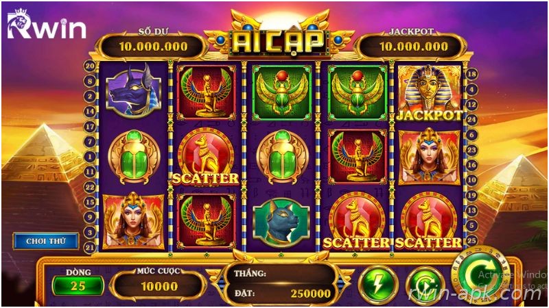 Quan sát nhịp quay slot