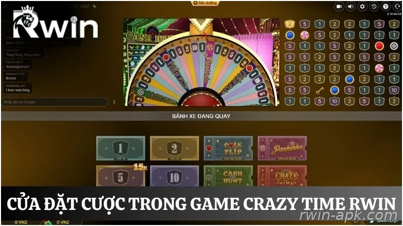 Cửa cược Crazy Time
