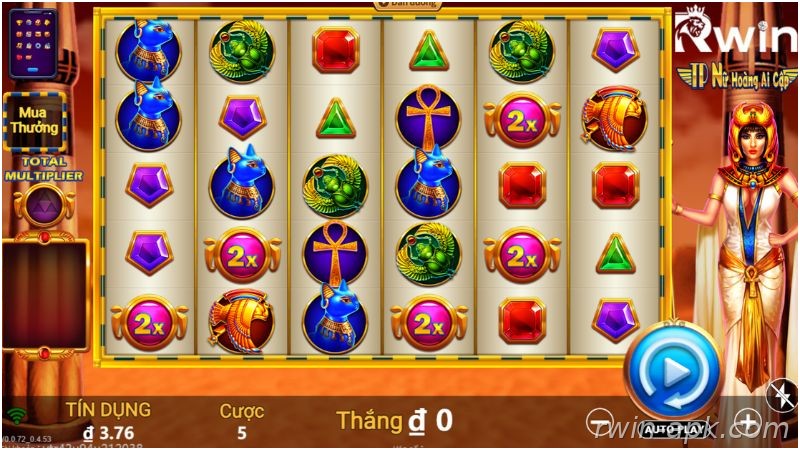 Giới thiệu nổ hũ nữ hoàng Ai Cập Rwin