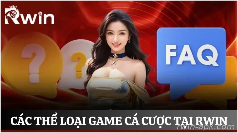 Các thể loại game chính tại RWIN